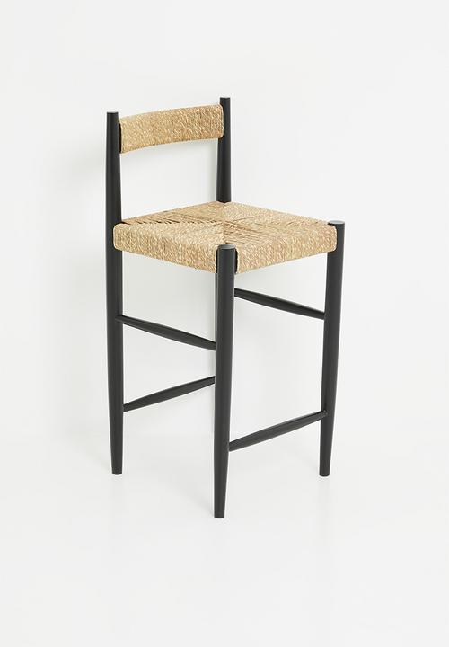 Sixth Floor - Amala Wooden Bar Chair - Natural
