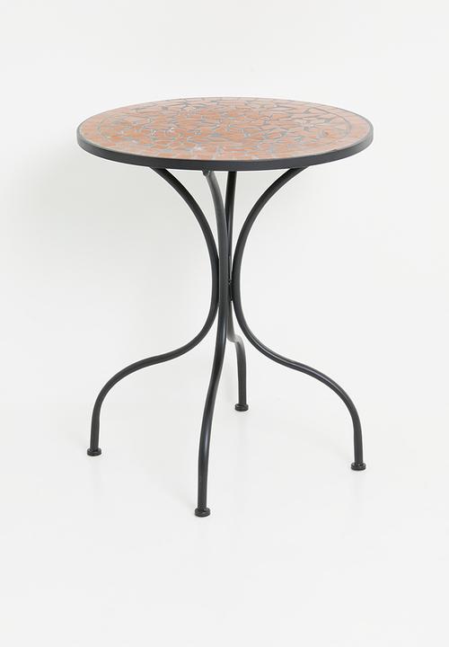 H&S - Bistro tile table - multi