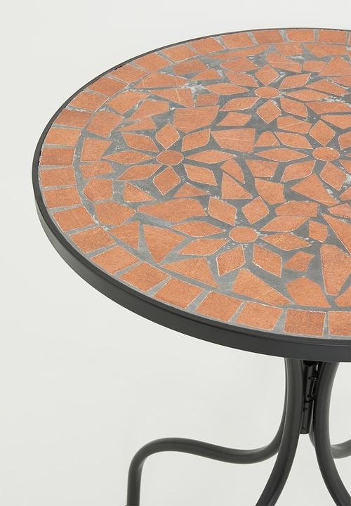 H&S - Bistro tile table - multi