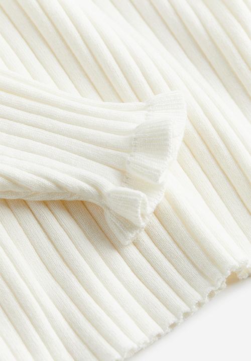 H&M - Rib-knit jumper - white