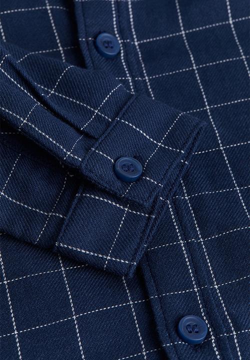H&M - Cotton shirt - blue multi
