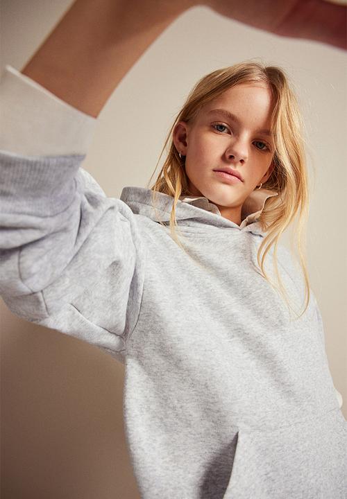 H&M - Oversized hoodie - grey