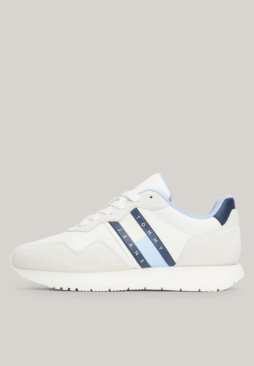 Tommy Hilfiger - Eva runner suede sneaker - moderate blue