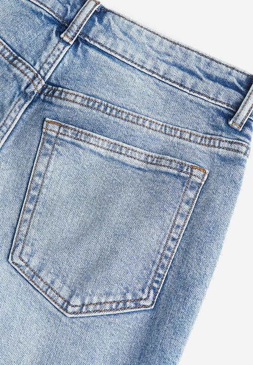 H&M - Slim regular ankle jeans - blue