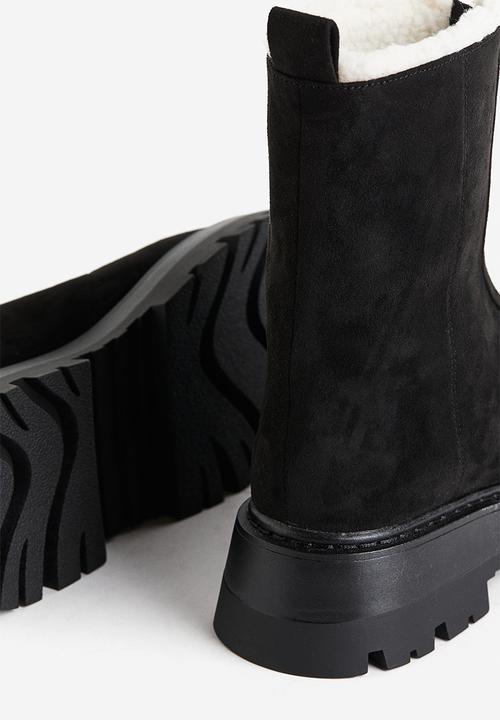 H&M - Warm-lined boots - black
