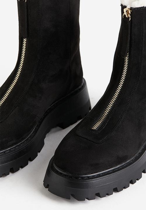 H&M - Warm-lined boots - black