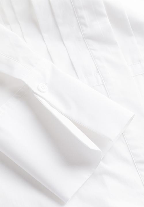 H&M - Tuxedo shirt - white