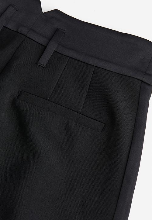 H&M - Tuxedo trousers - black
