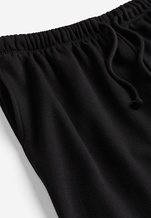 H&M - Wide joggers - black