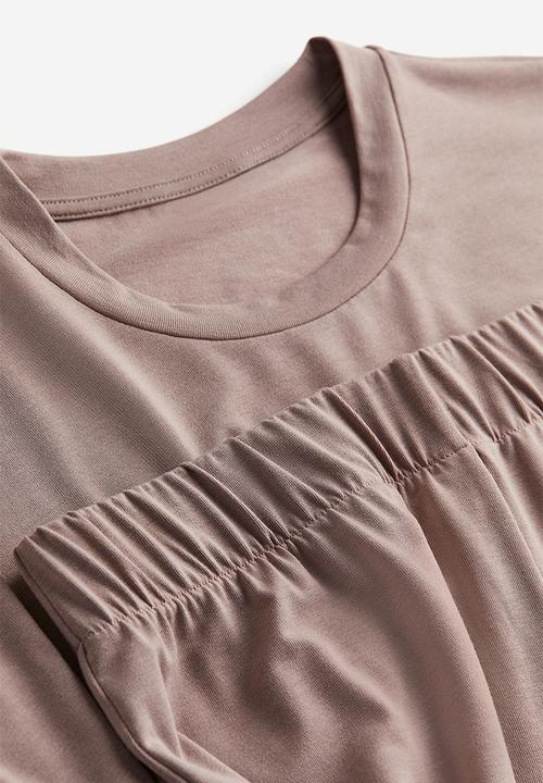 H&M - Jersey pyjamas - beige