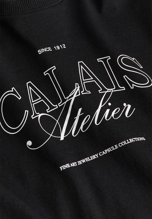H&M - Printed t-shirt - black