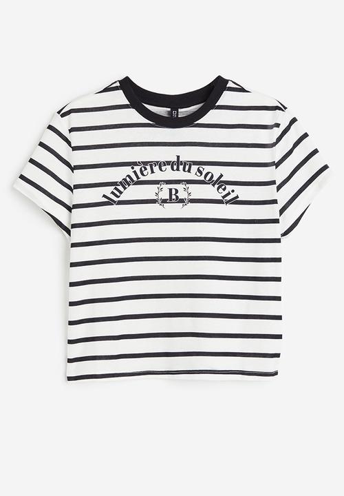 H&M - Printed t-shirt - white multi