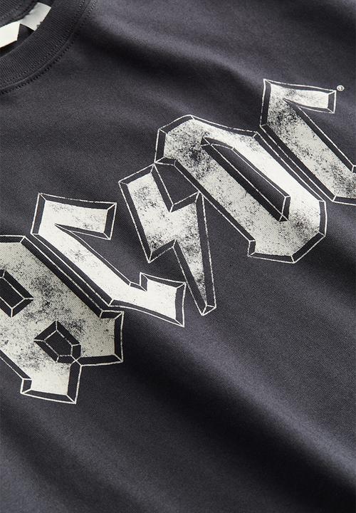 H&M - Oversized printed T-shirt - grey