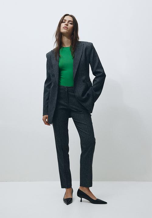 H&M - Cap-sleeved body - green