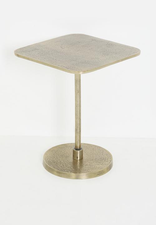 Sixth Floor - Aluminum table - Gold