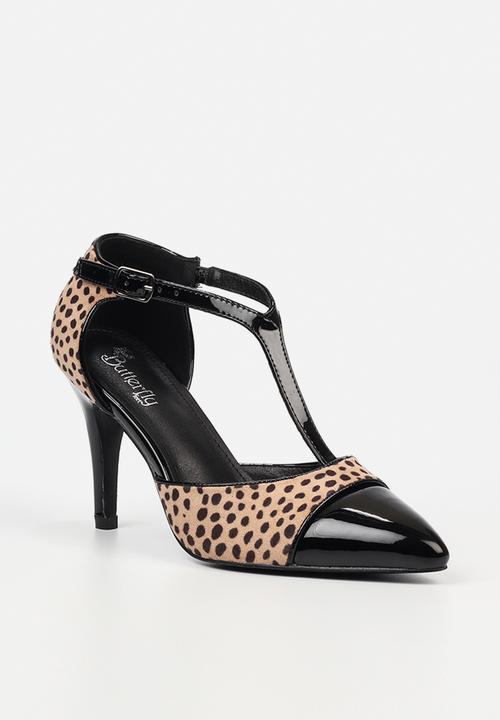 Butterfly Feet - Lexi 10 court - leopard