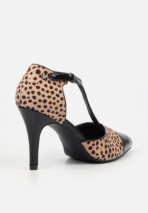 Butterfly Feet - Lexi 10 court - leopard