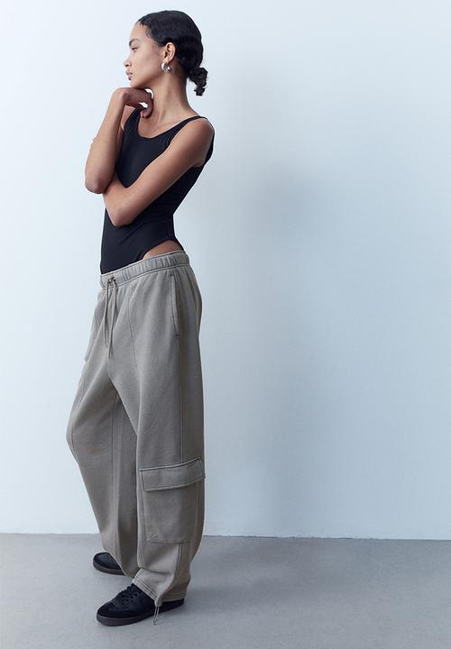 H&M - Cargo sweatpants - grey