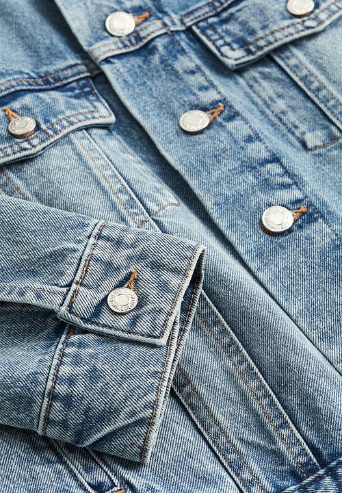 H&M - Short denim jacket - blue