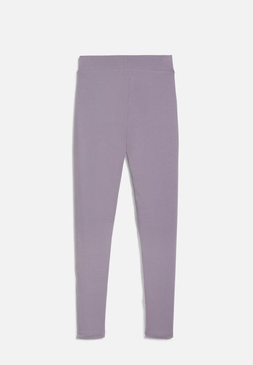 PUMA - Classics High Waist Leggings - Midnight Plum