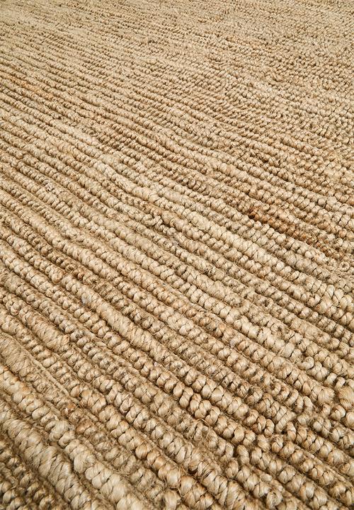 Sixth Floor - Hand Woven Chunky Jute Rug - Natural