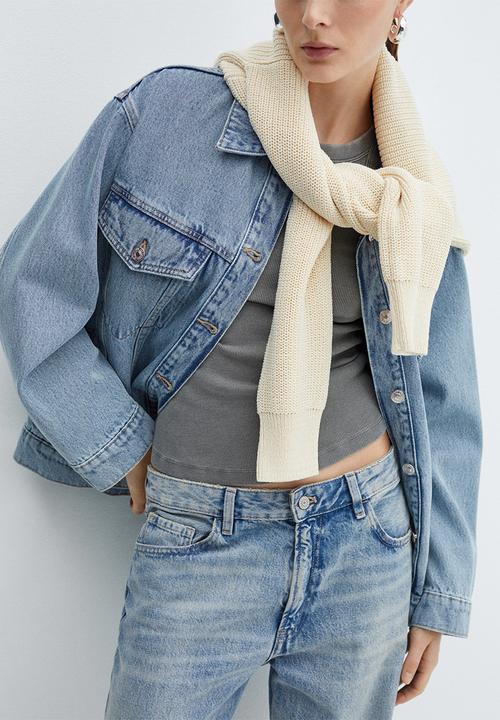 MANGO - Jacket Alaia - Open-Blue