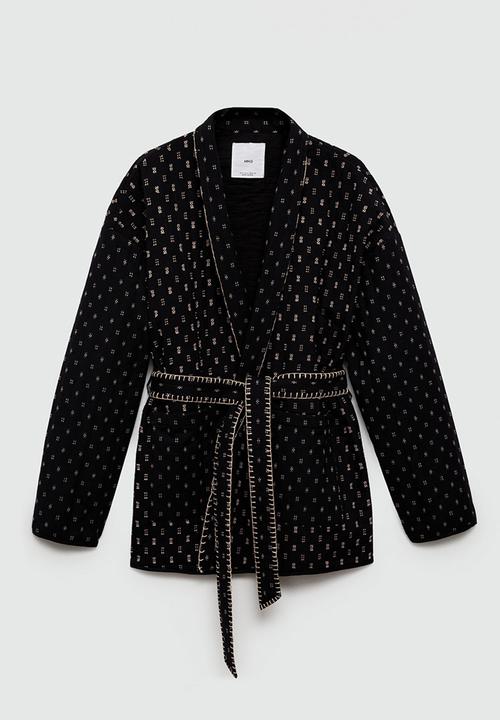 MANGO - Jacket elora - midnight navy