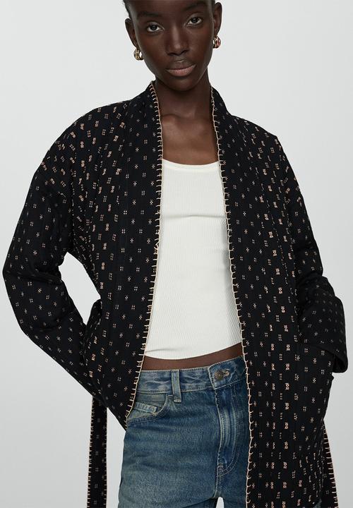 MANGO - Jacket elora - midnight navy
