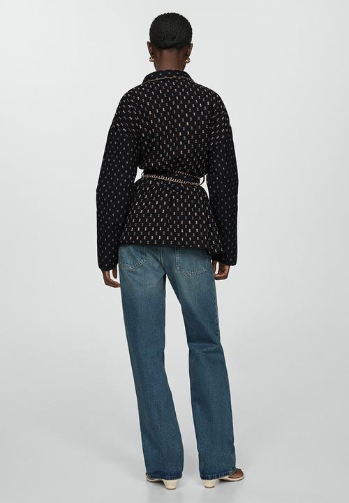 MANGO - Jacket elora - midnight navy
