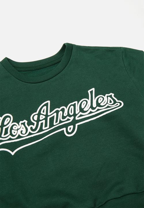 Pop Candy - Sweatshirt & short set - green