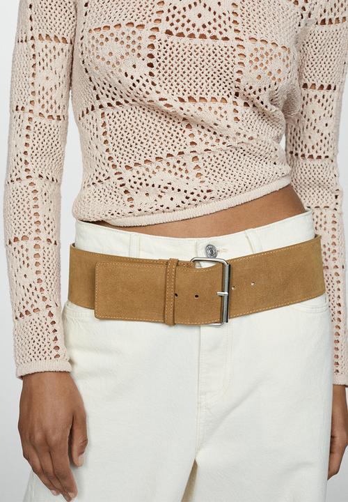 MANGO - Sweater cedar - light pastel beige