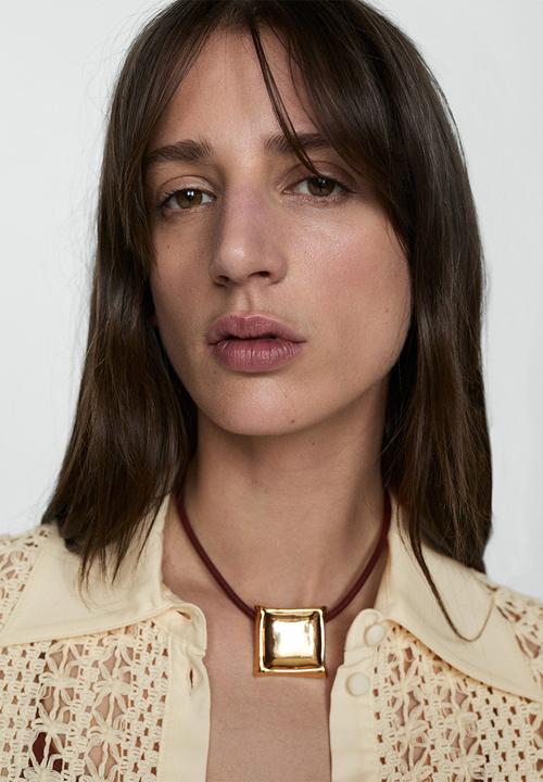 MANGO - Shirt bolton - light beige