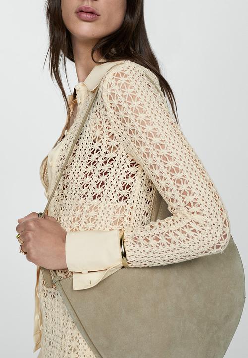 MANGO - Shirt bolton - light beige