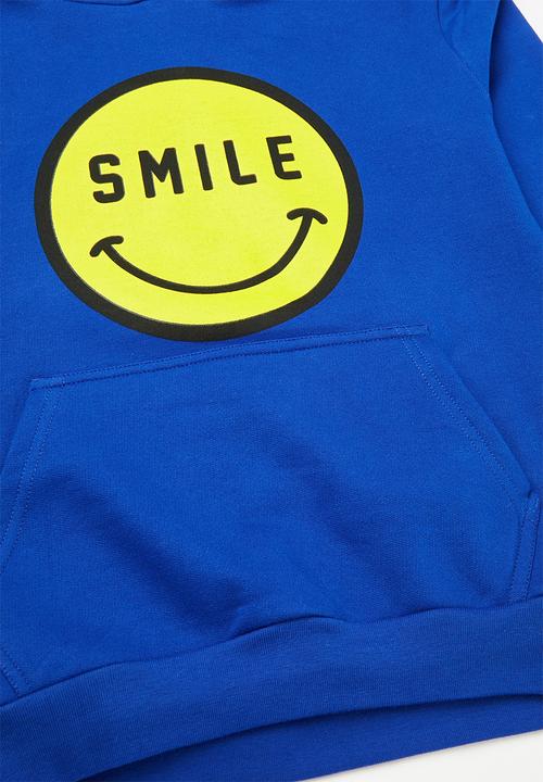 Pop Candy - Hoodie & short set - blue