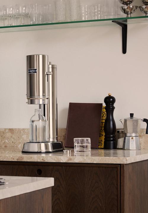 Aarke - Aarke carbonator Pro - Polished steel