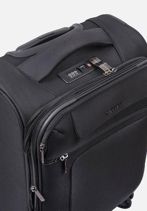 Voyager - Istria 4 Wheel Trolley Case - Black