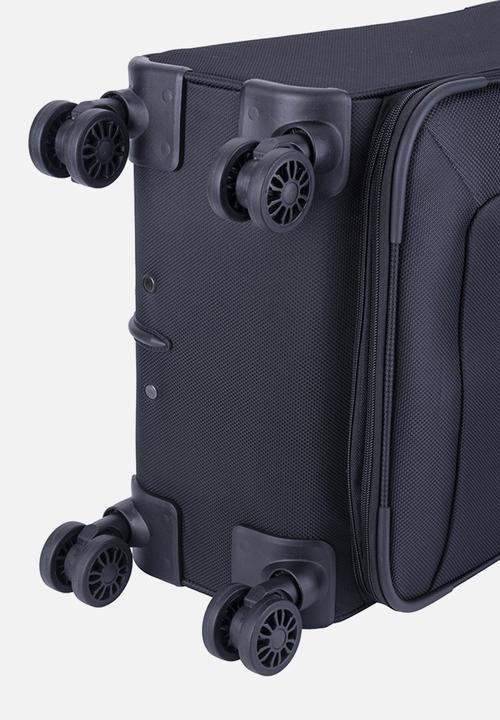 Voyager - Istria 4 Wheel Trolley Case - Black
