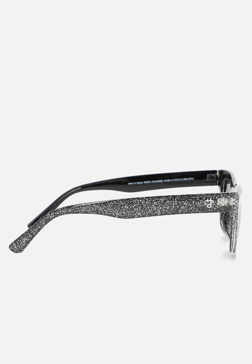 CHPO - Stitch n stones - black glitter & black