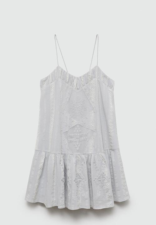 MANGO - Dress constan - turquoise/aqua