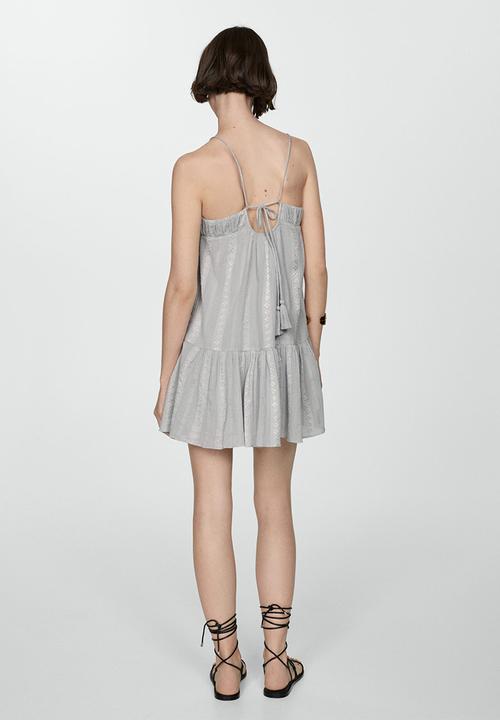 MANGO - Dress constan - turquoise/aqua