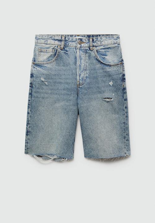 MANGO - Bermuda shorts vera - open blue