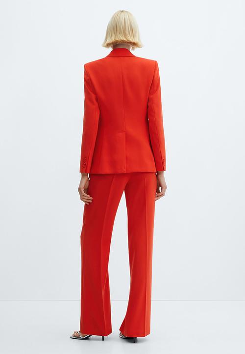 MANGO - Blazer iguana - dark pink