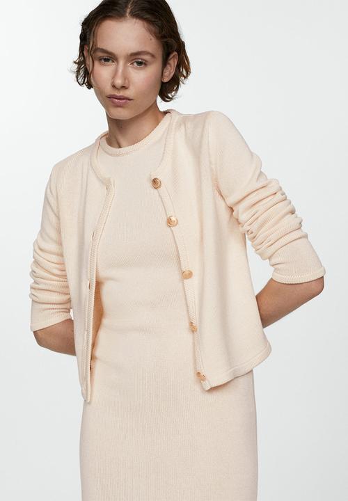 MANGO - Dress eliot - light beige
