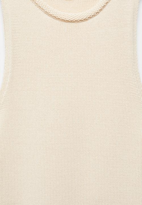 MANGO - Dress eliot - light beige