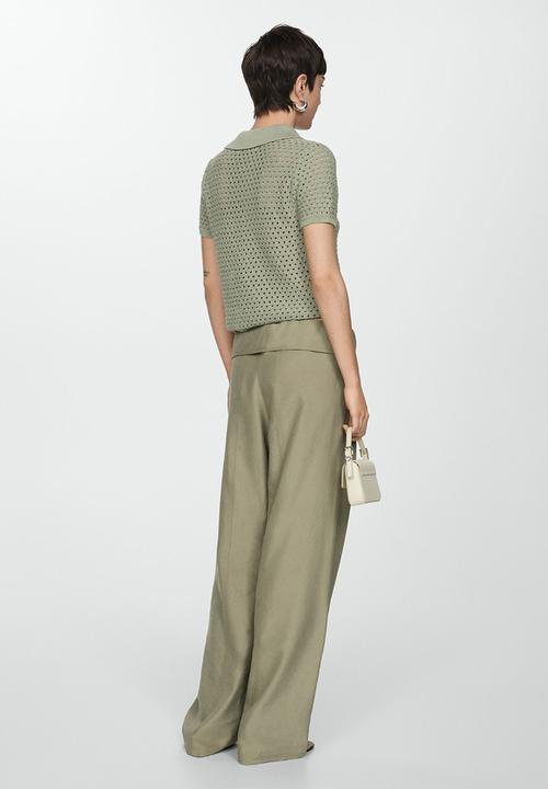 MANGO - Sweater rita - beige/khaki