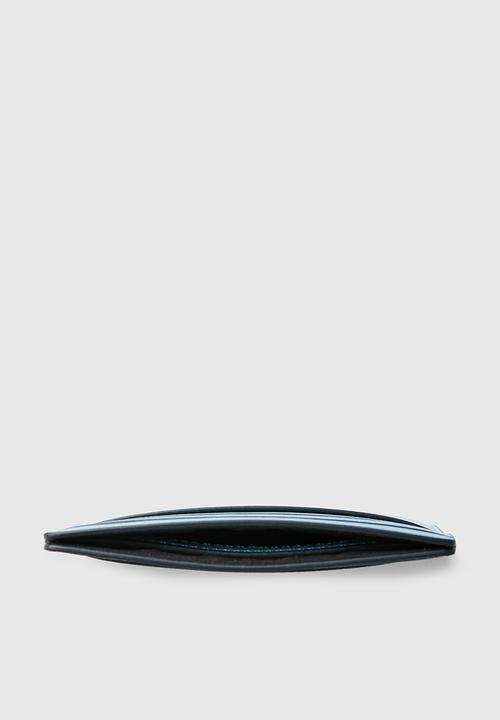 Calvin Klein - Sculpted cardcase 6cc mono - dusk blue