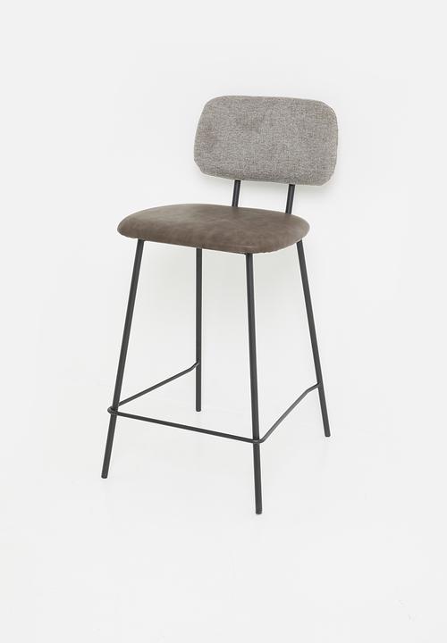 Sixth Floor - Jetson counter stool - Charcoal