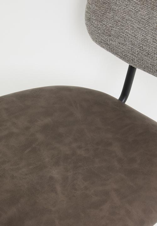 Sixth Floor - Jetson counter stool - Charcoal