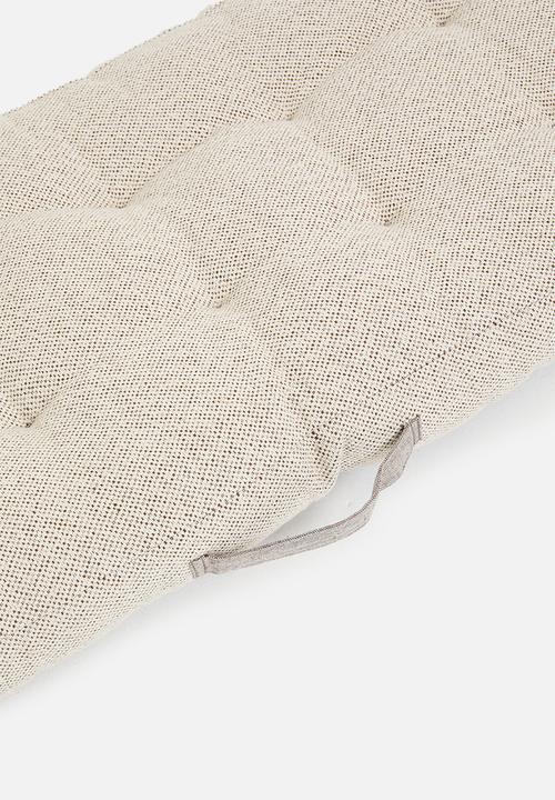 H&S - Natura pallet bench cushion - natural