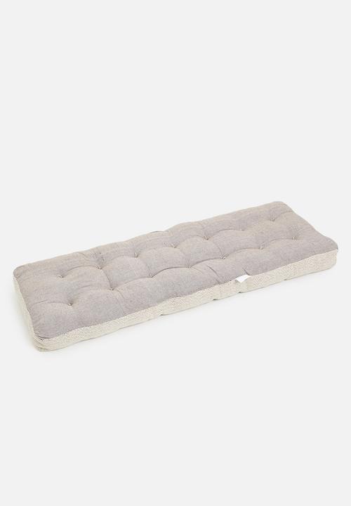 H&S - Natura pallet bench cushion - natural